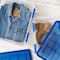 IRIS® WeatherPro™ 26.5qt. Clear Heavy Duty Plastic Storage Bin with Blue Lid
